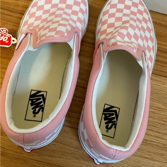 Vans Asher Pink and White Checkered Board - Picture 6 of 7